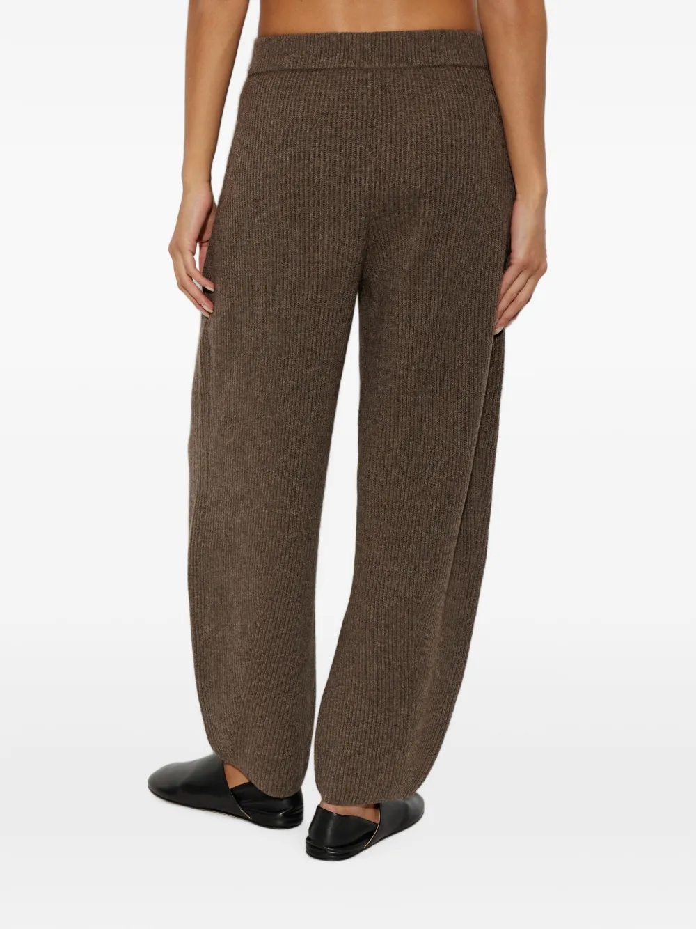 By Malene Birger Carmela ribgebreide broek Bruin