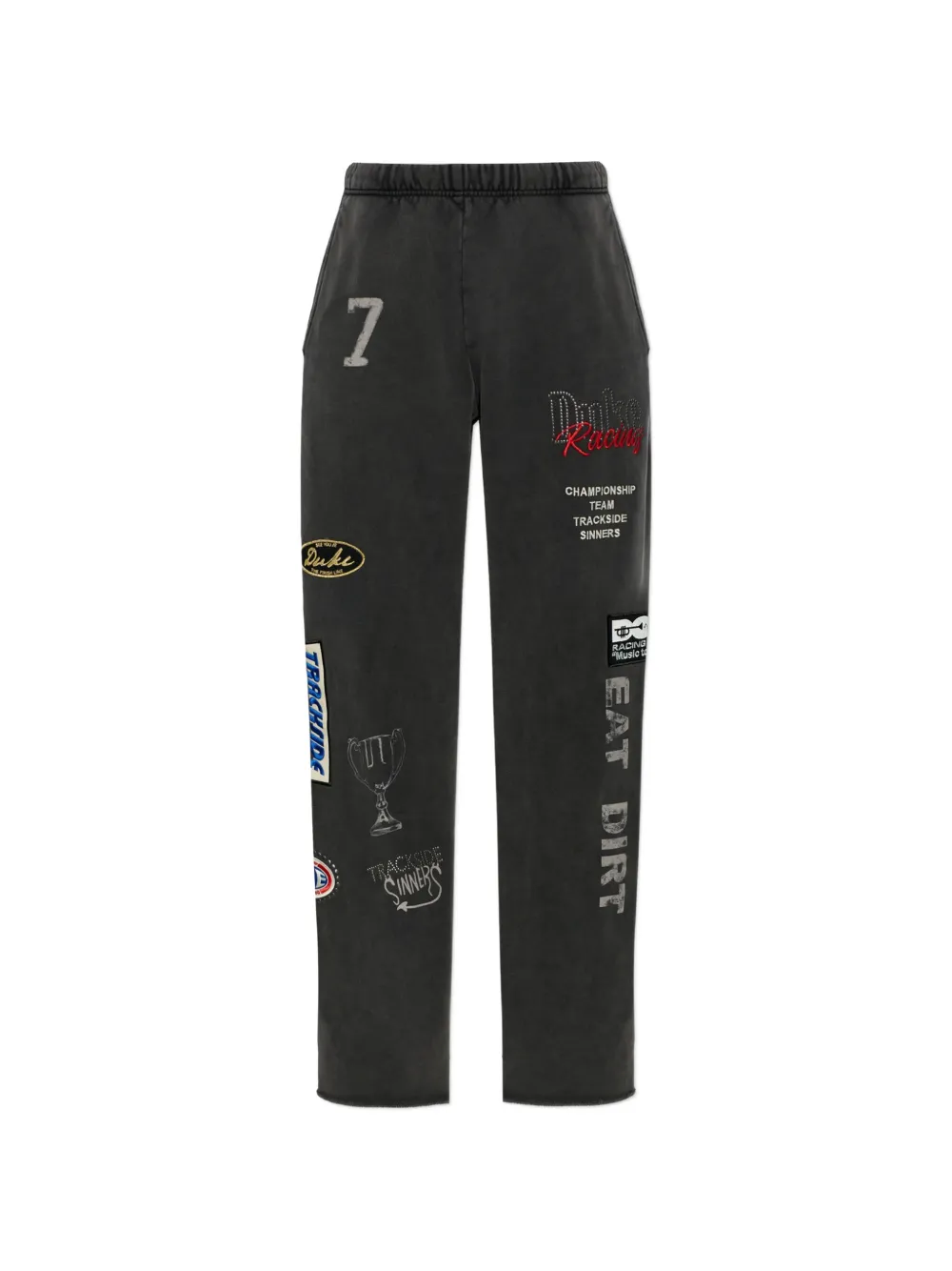 DUKE & DEXTER DR4 patch-detail track pants