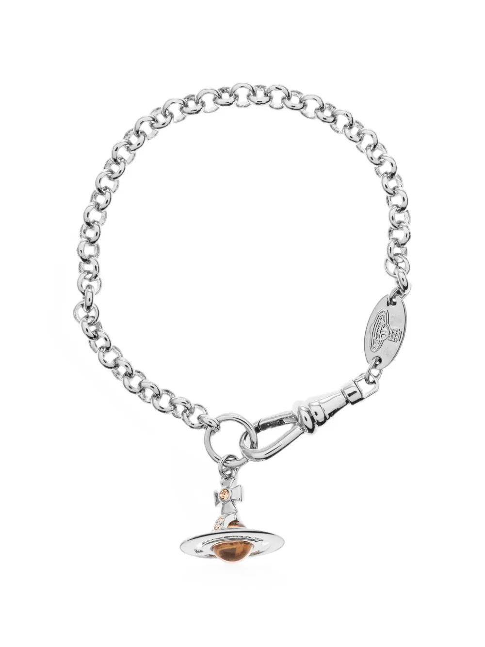Vivienne Westwood New Petite Orb bracelet - Argento