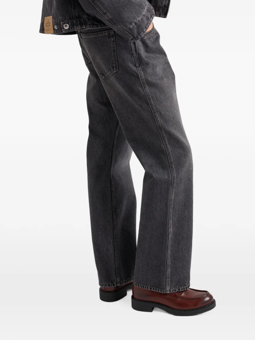 Prada five-pocket denim jeans Grijs