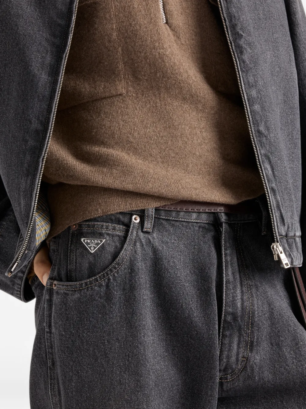 Prada five-pocket denim jeans Grijs