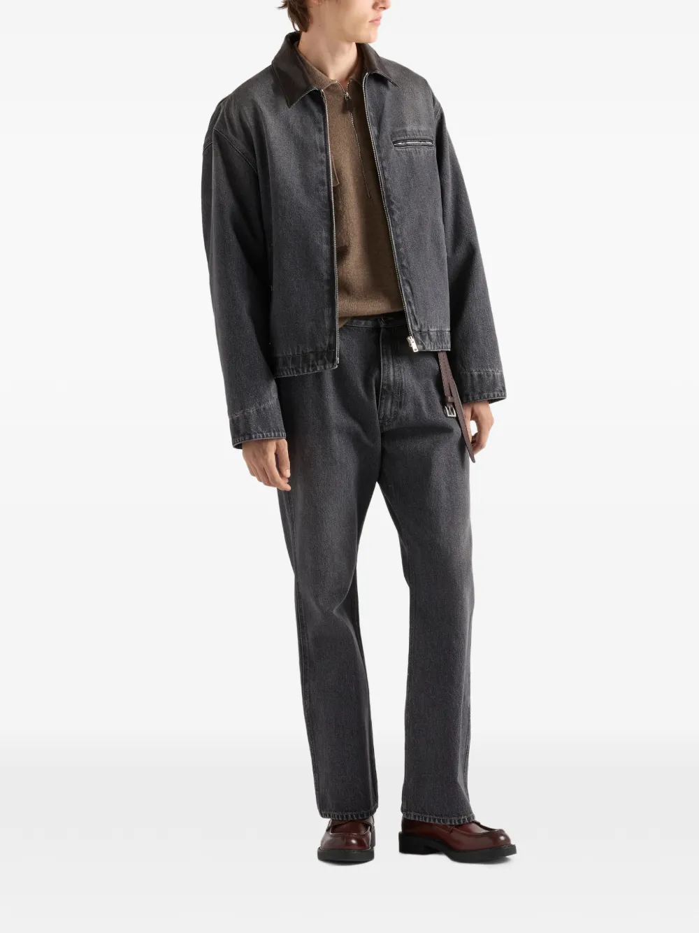 Prada five-pocket denim jeans Grijs