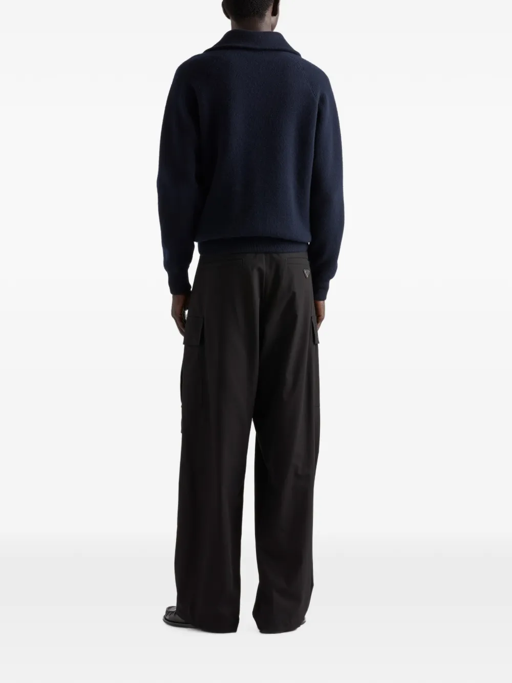 Prada Katoenen broek Zwart