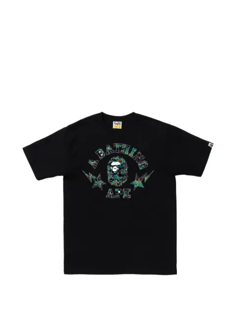 A BATHING APE® Thermography Polygon College T-shirt