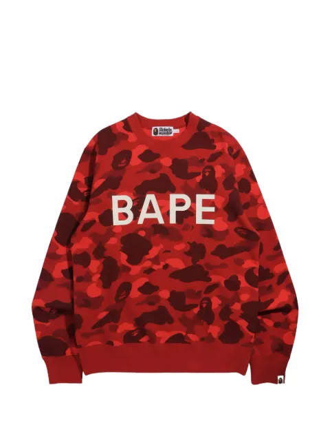 A BATHING APE® camo sweater