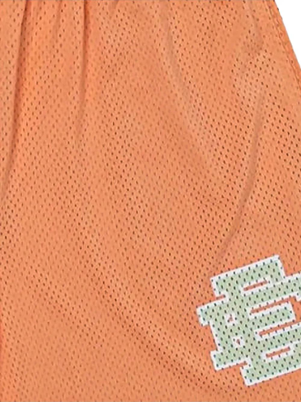 ERIC EMANUEL Shorts met logoprint Oranje