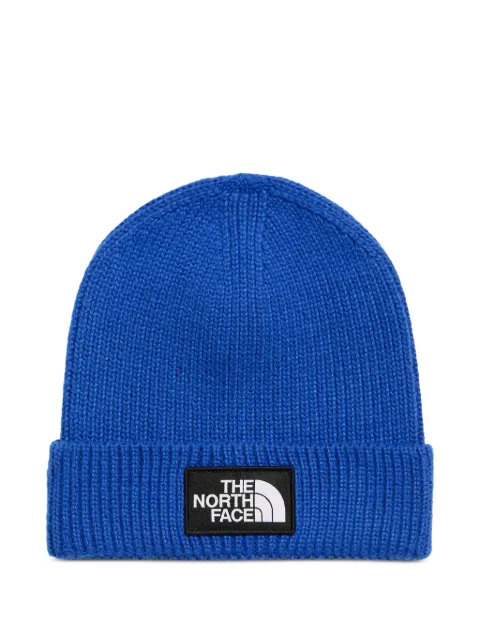 The North Face Kids Logo Box cuffed beanie hat