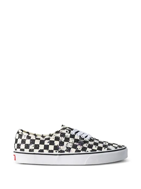 Vans Authentic splatter checkerboard sneakers