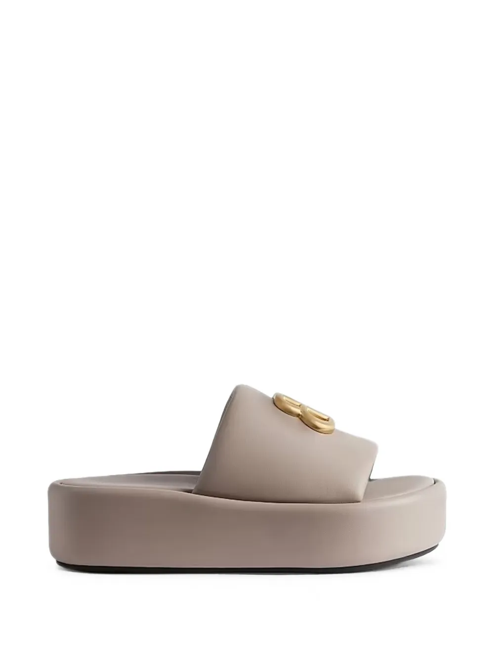 Balenciaga Rise BB leather sandals