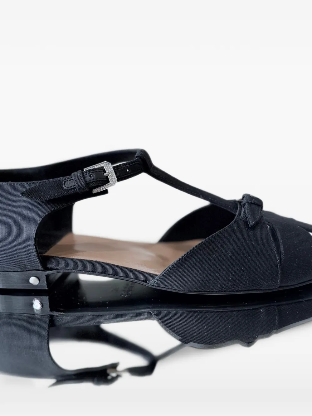 Laurence Dacade sandales Jenna à ornements strassés - Noir