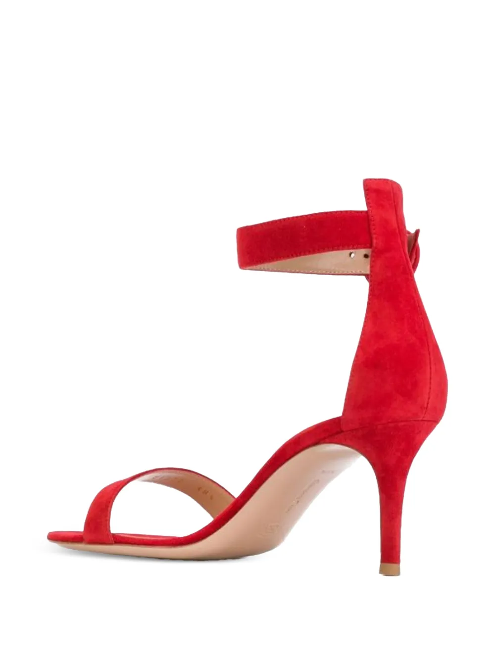 Gianvito Rossi Portofino suede sandals Rood