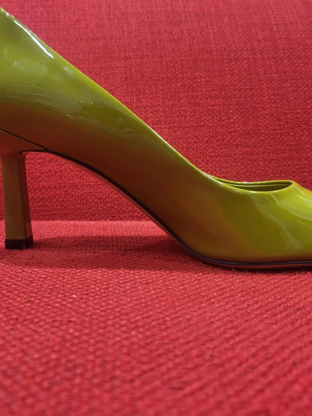 Ferragamo Justina patent leather pumps