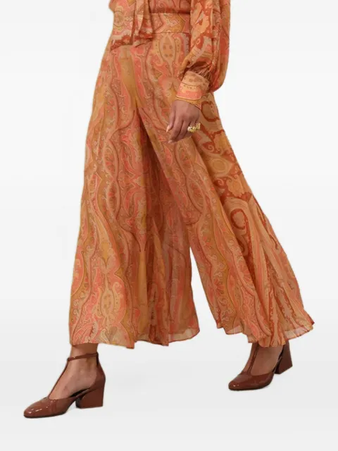 ZIMMERMANN Tranquillity paisley-print trousers