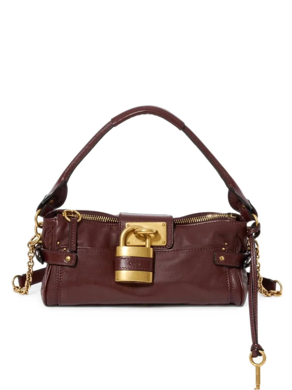 Chloé small Paddington grained leather tote bag