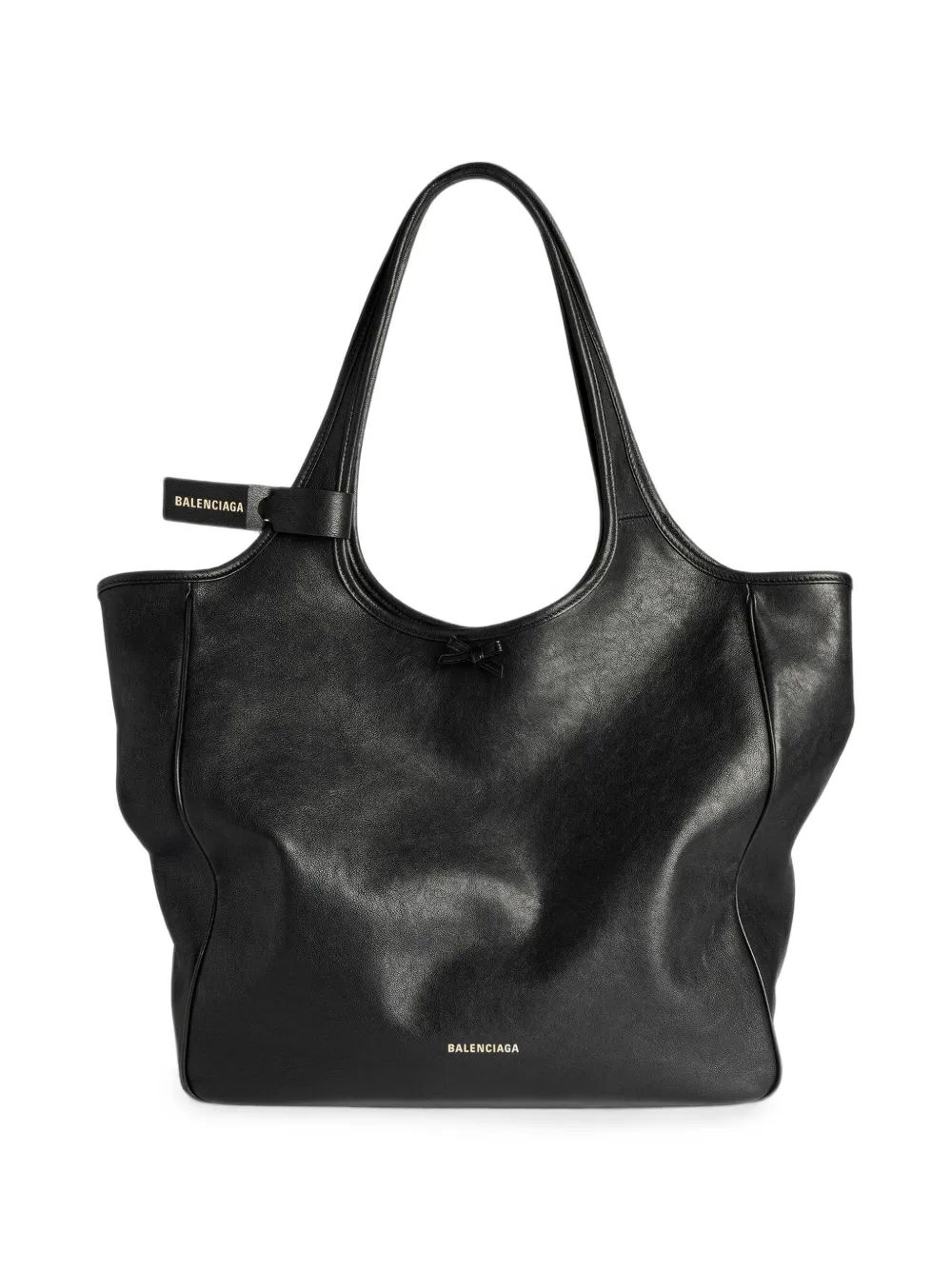 Balenciaga Medium Laundrette shopper met strikdetail Zwart