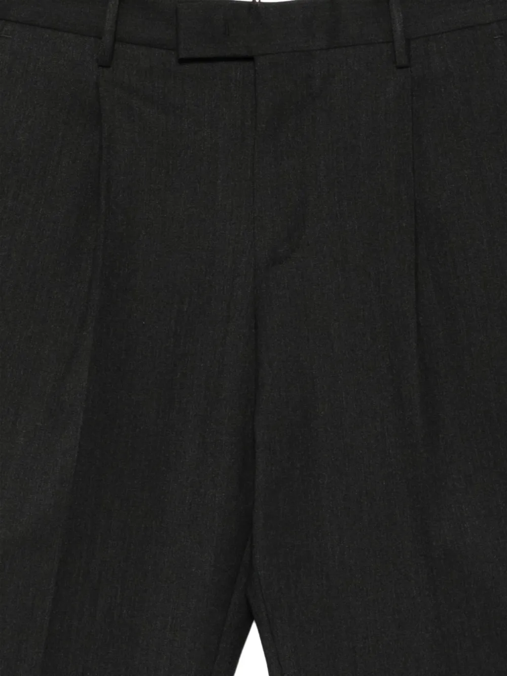 PT Torino pleated-detail turn-up trousers Grijs