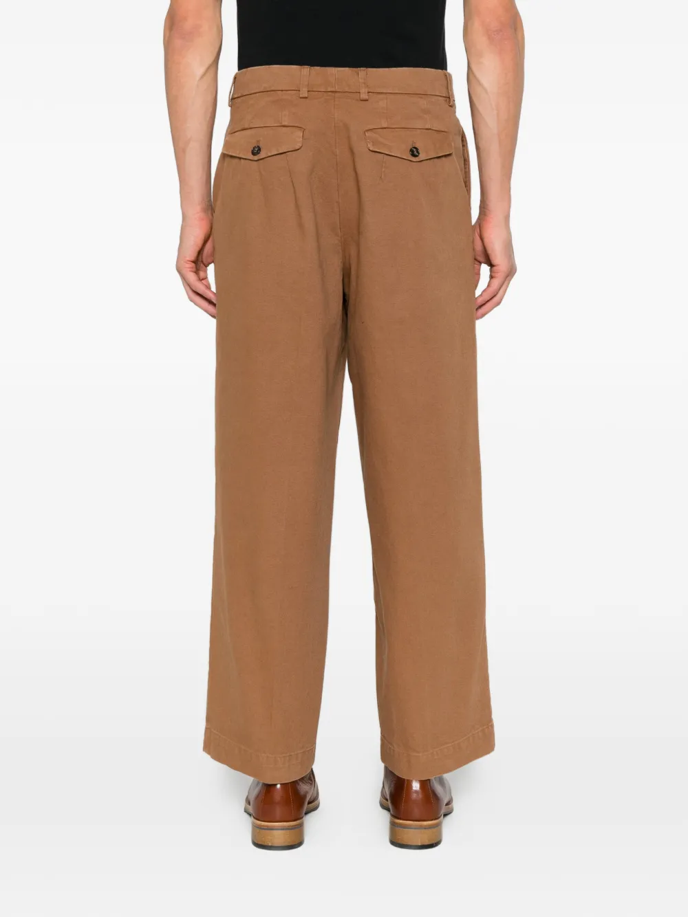 Ballantyne wide-leg trousers Bruin