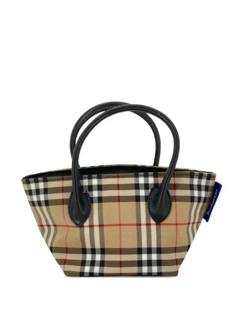 Burberry Pre-Owned 20th Century House Check Canvas handbag