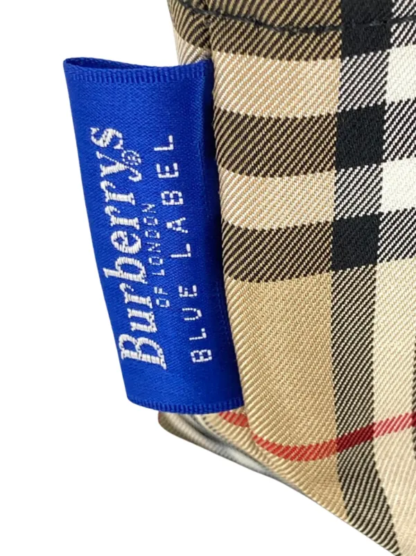 Burberry Pre-Owned 20th Century House Check Canvas Handbag