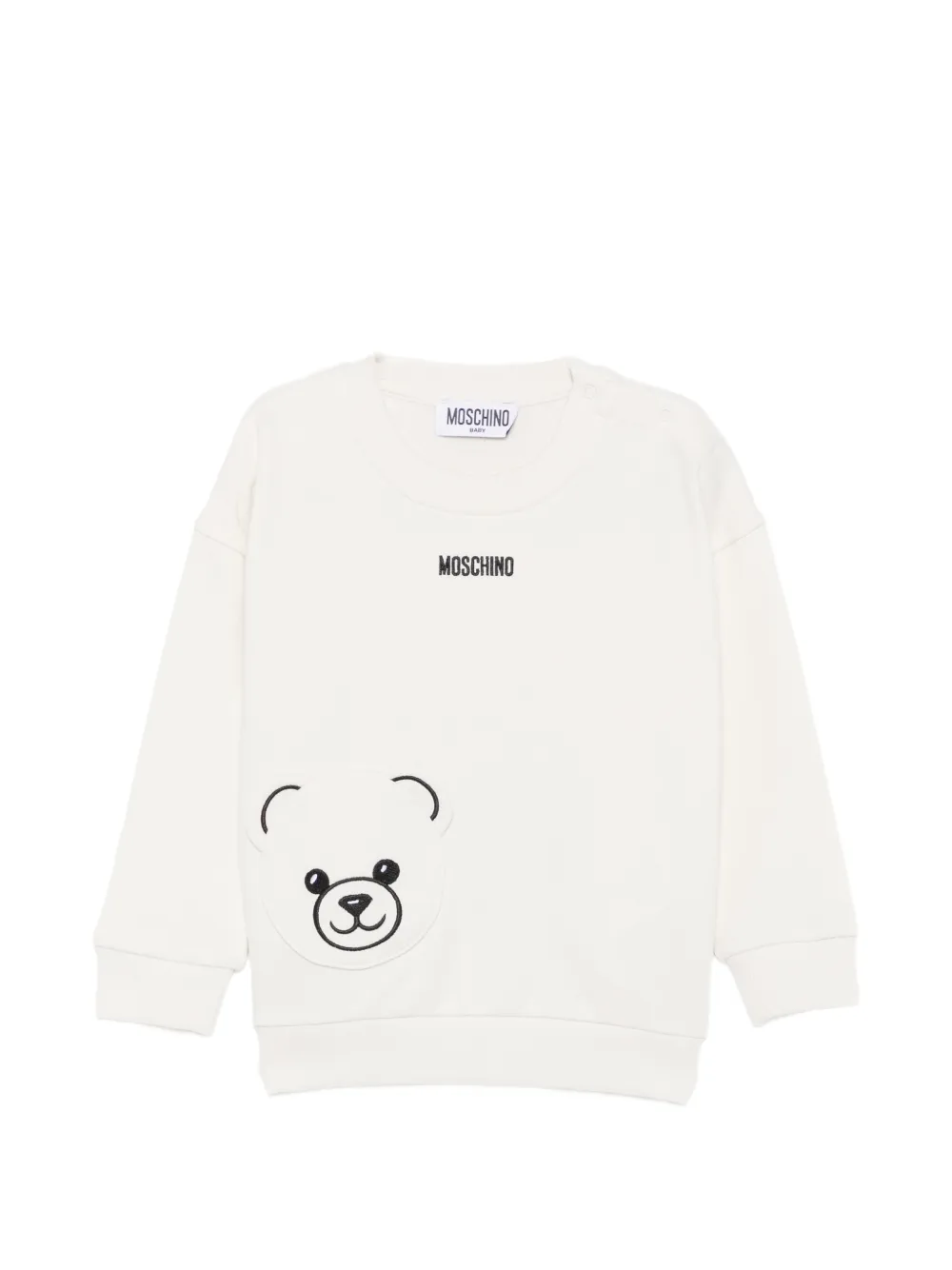 Moschino Kids Teddy Bear sweatshirt - Bianco