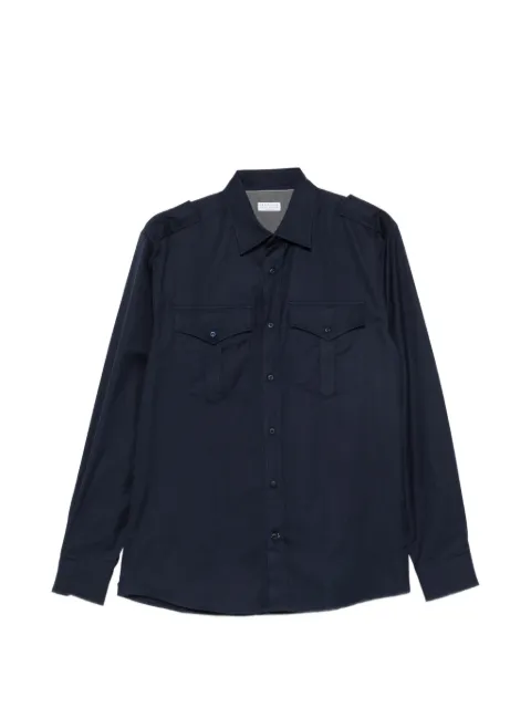 Brunello Cucinelli button-flap shirt