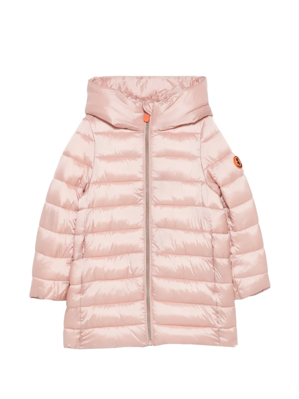 Save The Duck Kids Oriana quilted hooded coat Roze