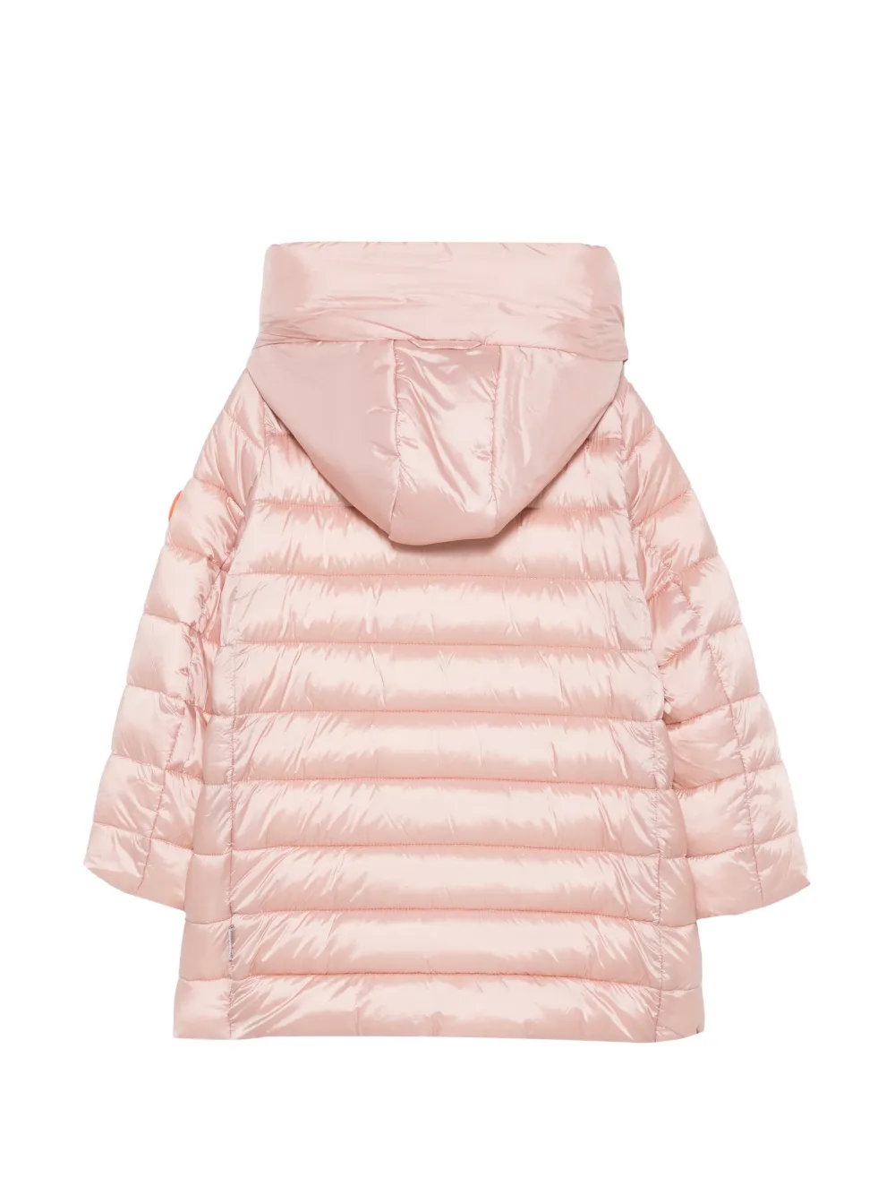 Save The Duck Kids Oriana quilted hooded coat Roze