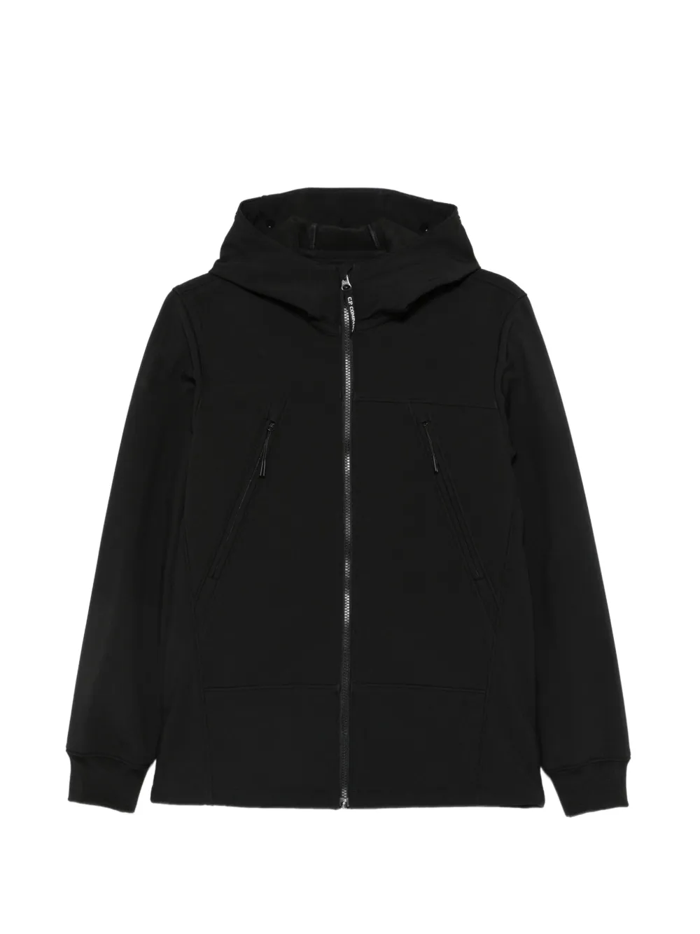 C.P. Company Kids Jack met capuchon en Goggle-detail Zwart