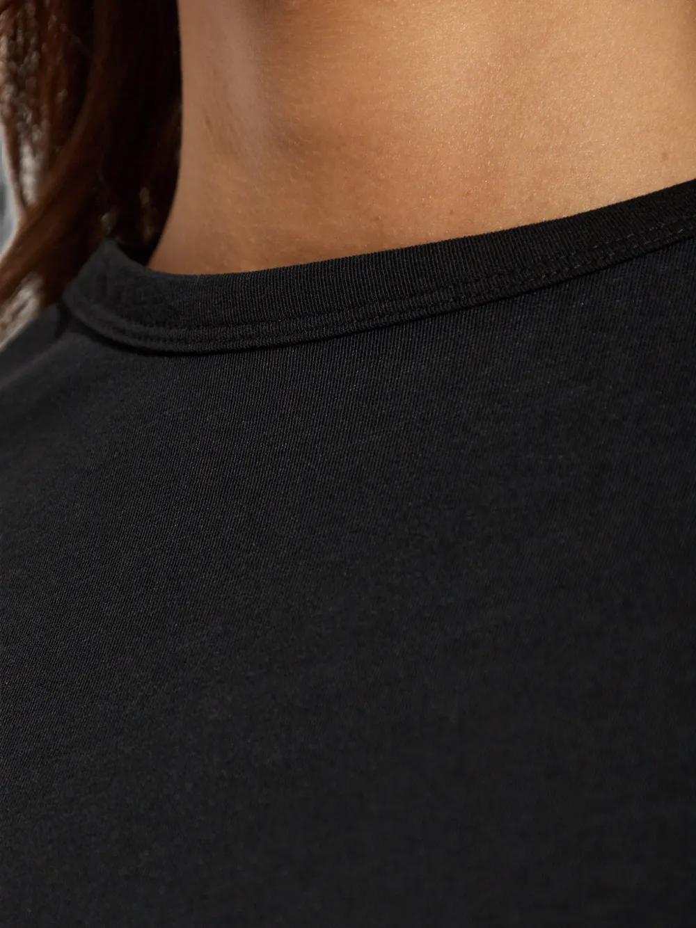 ENTIRE STUDIOS crew-neck T-shirt Zwart