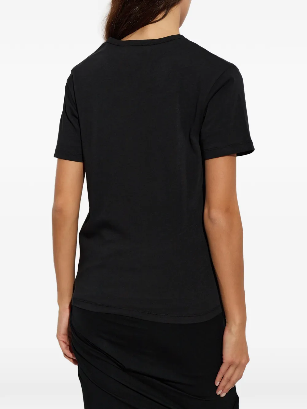 ENTIRE STUDIOS crew-neck T-shirt Zwart