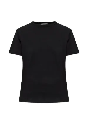 Alexander Wang Puff Logo Tee In Cotton Jersey | Black | FARFETCH