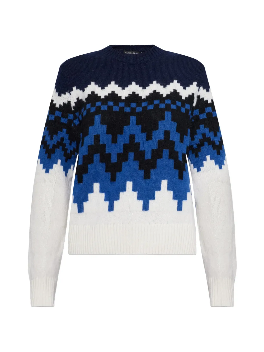 Canada Goose Thelon Crew geometric-pattern sweater