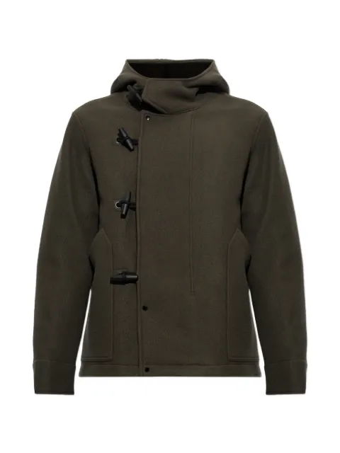 Stone Island chamarra Heavy Melton con capucha
