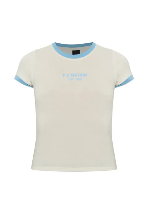 P.E Nation Reveal logo-print t-shirt