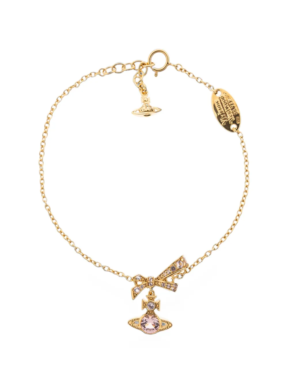 Vivienne Westwood Angelique Orb bracelet - Oro