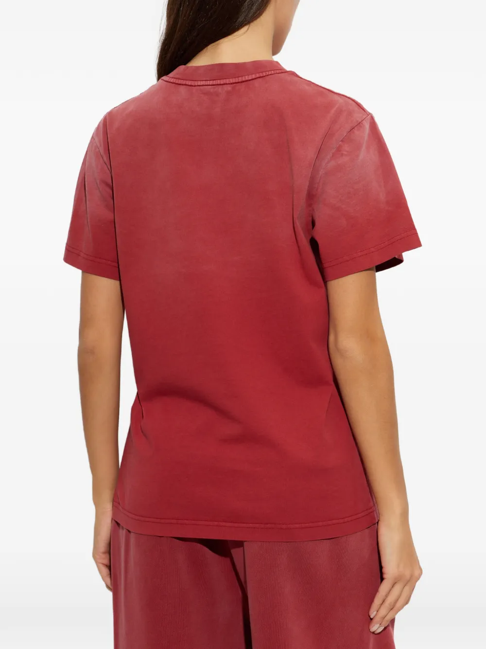 ENTIRE STUDIOS T-shirt met ronde hals Rood