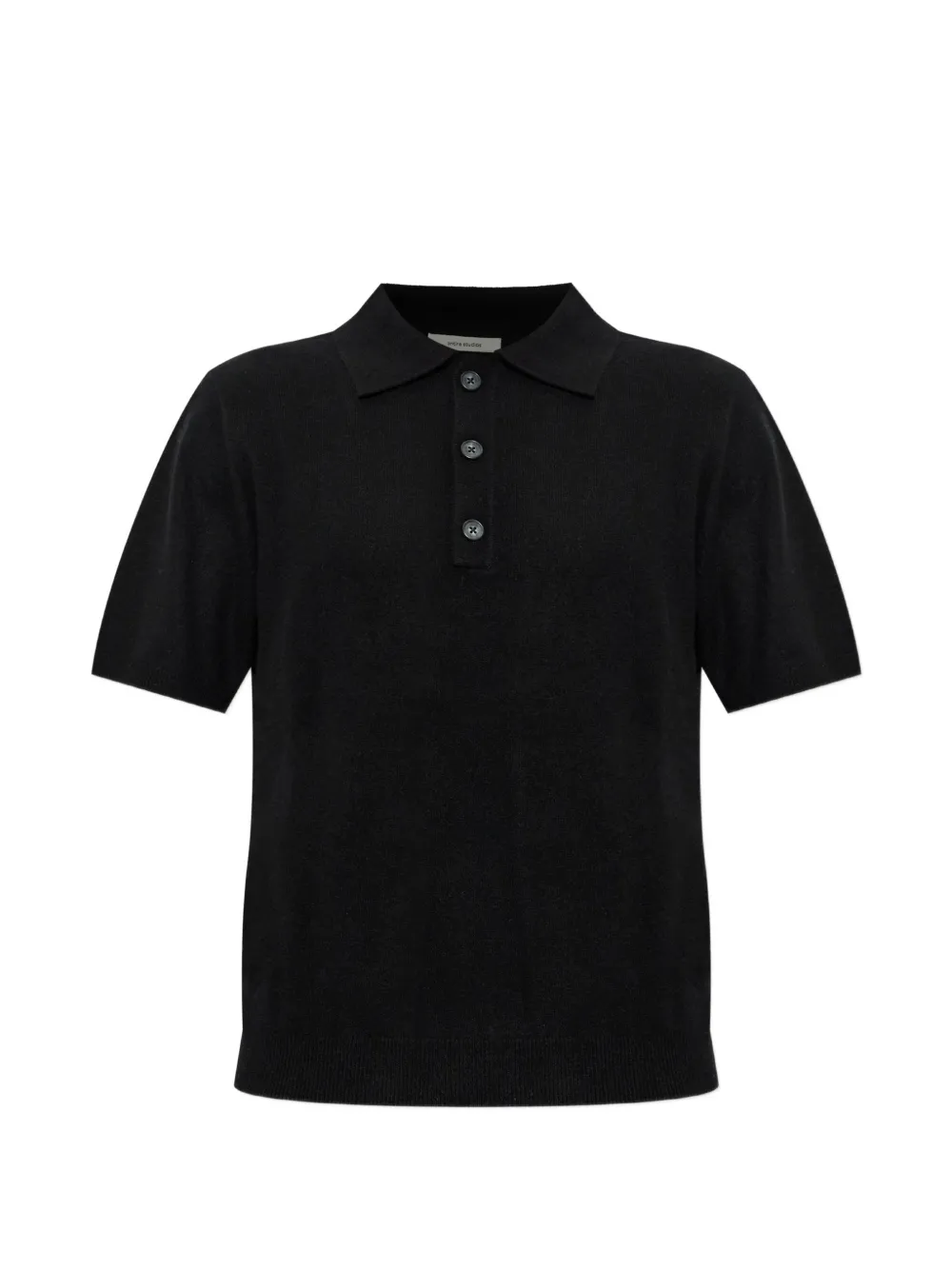 ENTIRE STUDIOS short-sleeve polo sweater