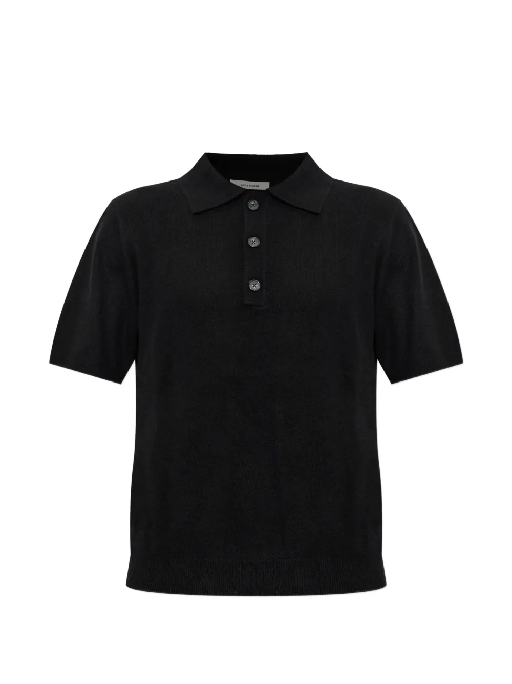 ENTIRE STUDIOS short-sleeve polo sweater