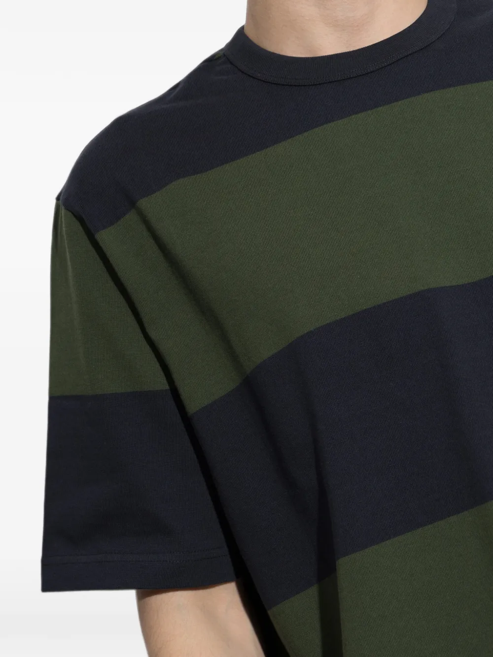 PS Paul Smith Gestreept T-shirt Blauw