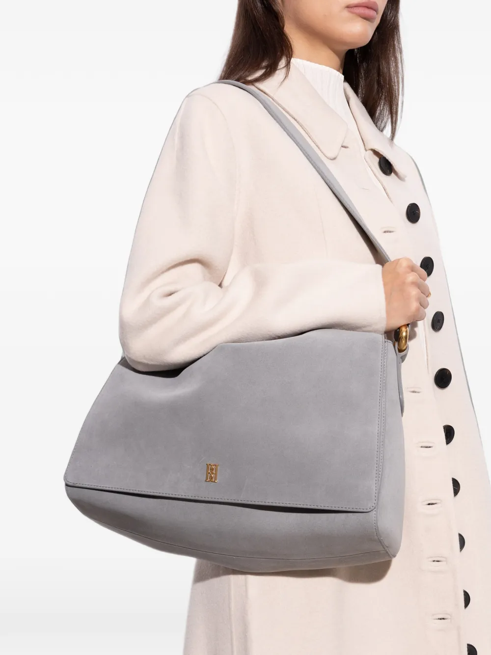 By Malene Birger Lelou schoudertas Grijs