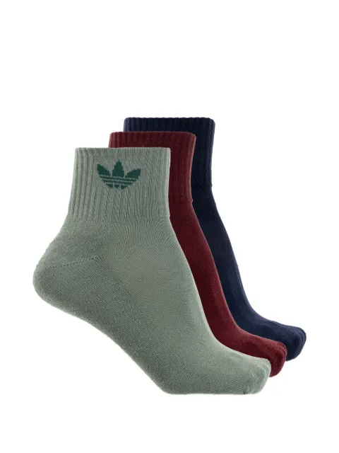 adidas Trefoil three-pack socks
