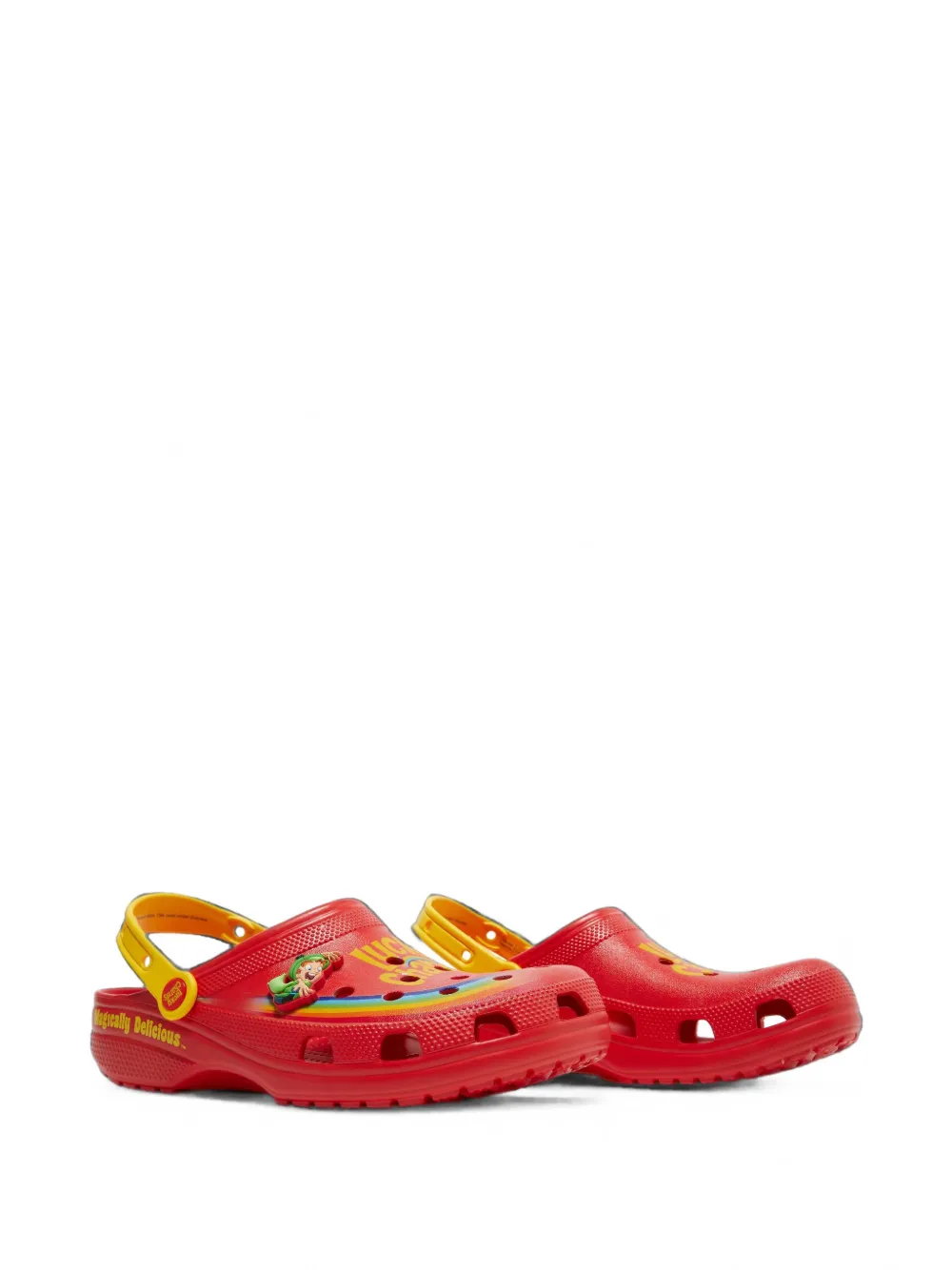 Crocs Classic Lucky Charms clogs Rood
