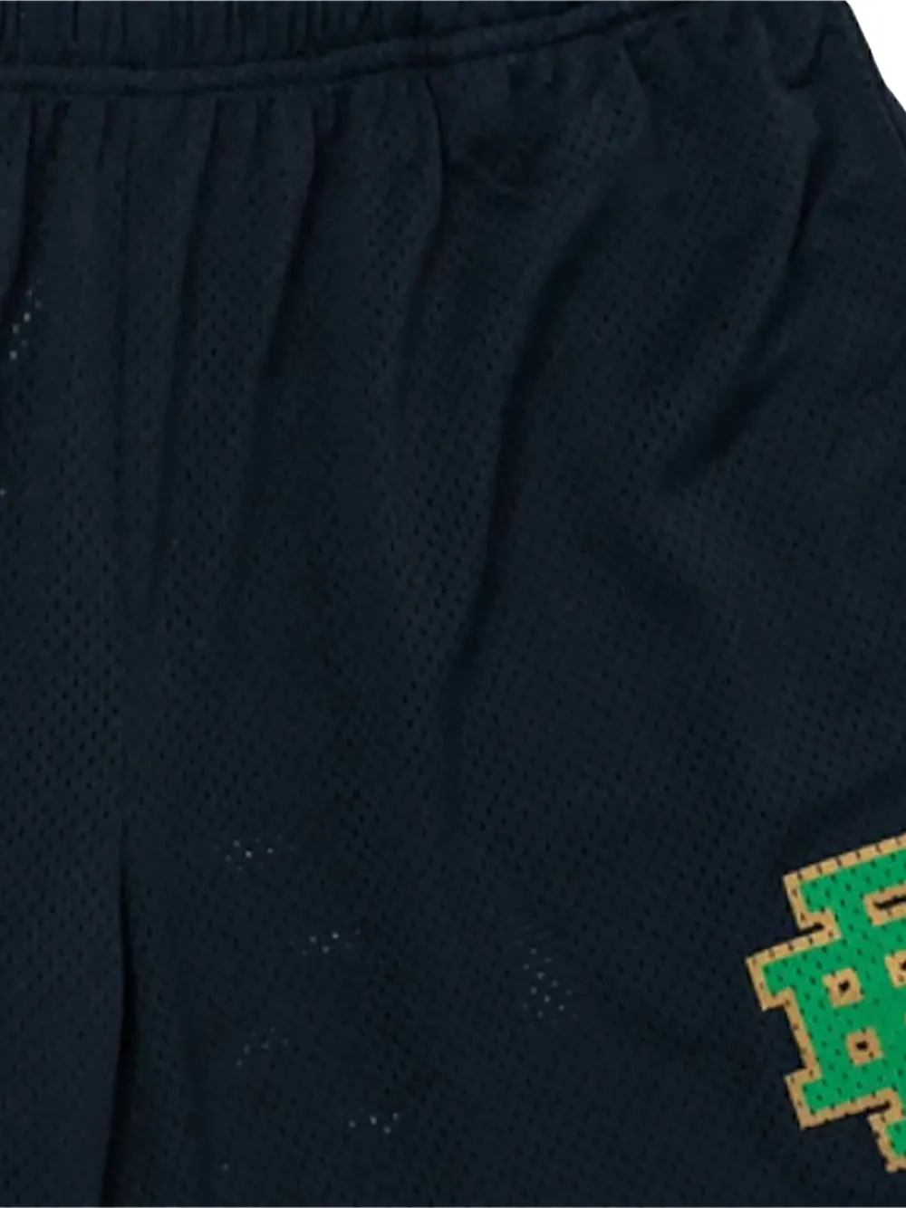 ERIC EMANUEL Basic Outerspace shorts met logo-print Blauw