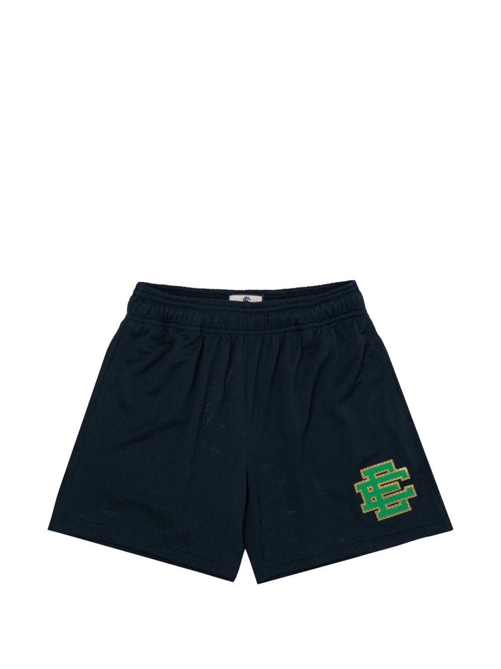 ERIC EMANUEL Basic Outerspace logo-print shorts - Blu