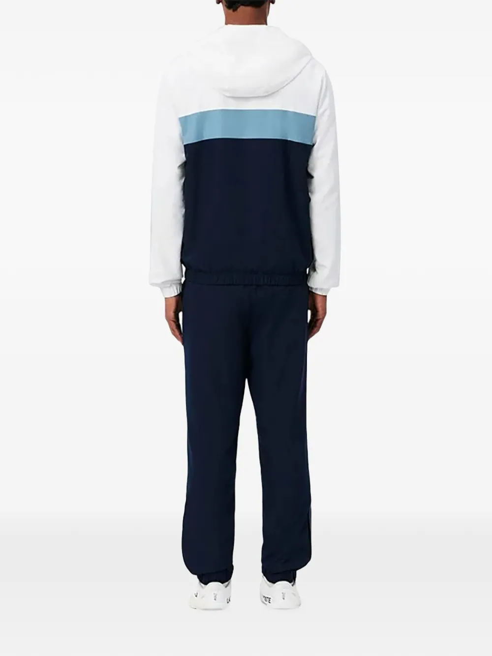 Lacoste Trainingspak met colourblocking Blauw