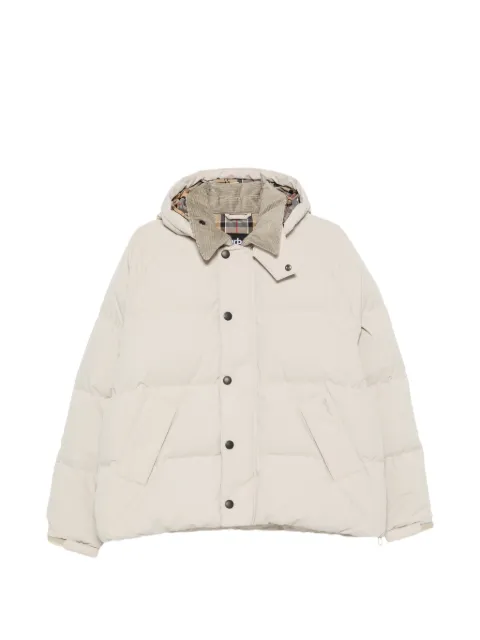 Barbour Transport quilted hooded jacket