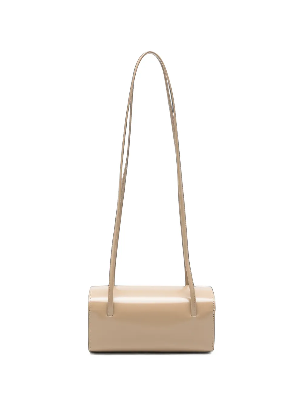 FANE mini Mie spazzolato leather shoulder bag - Nude