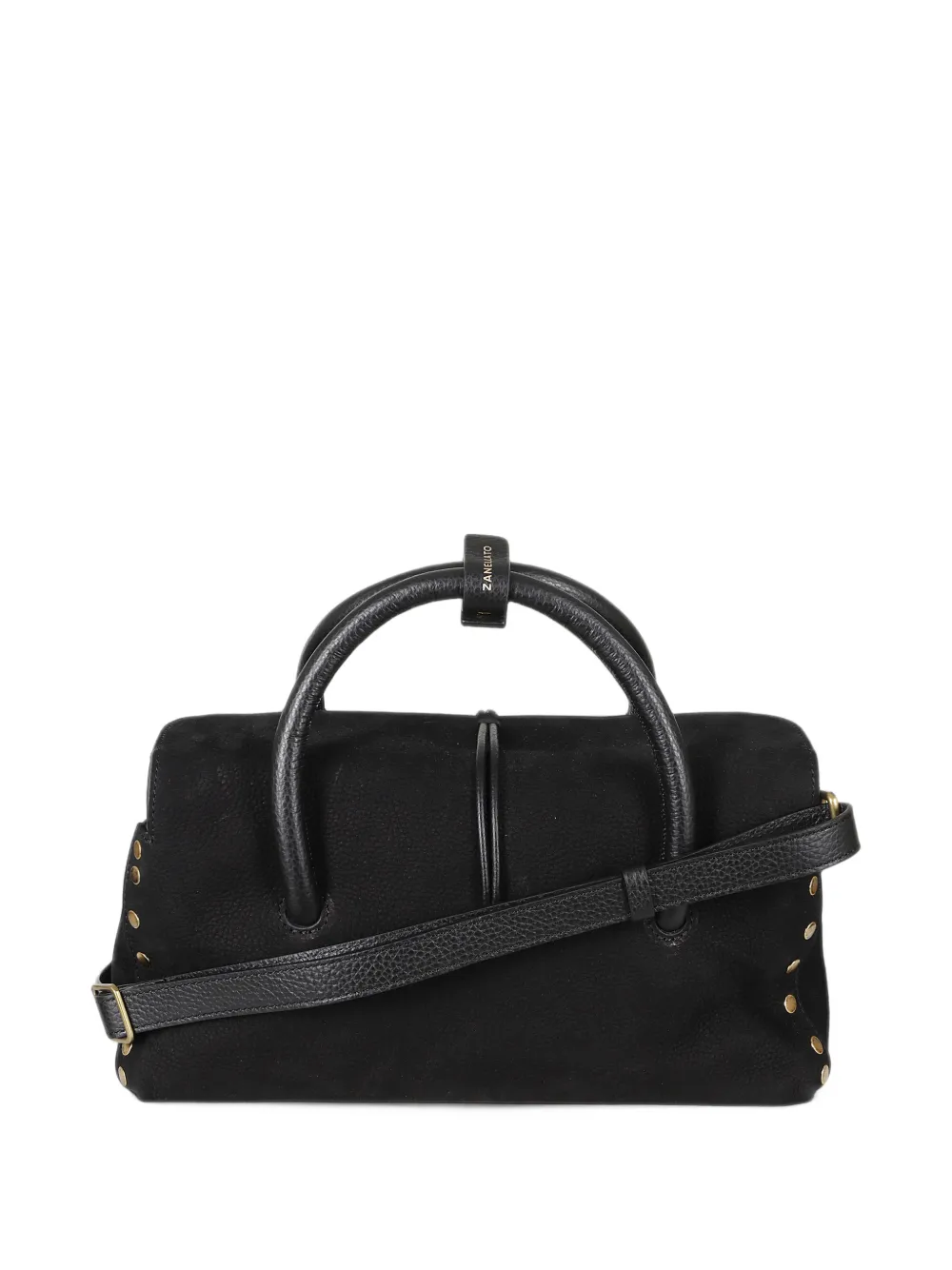 Zanellato small Dotta Jones twist-lock tote bag Zwart