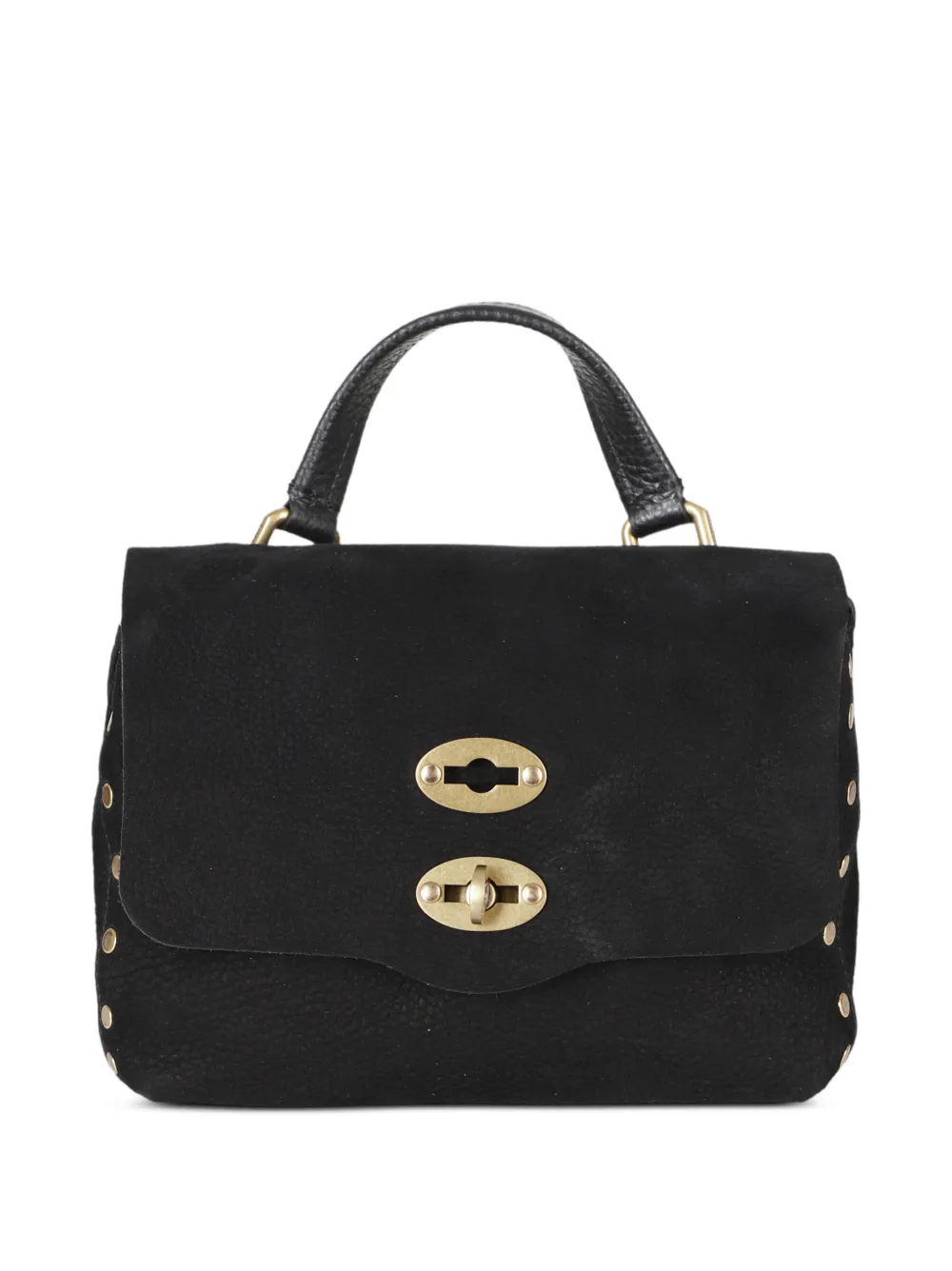 Zanellato Postina Baby leather mini bag - Nero