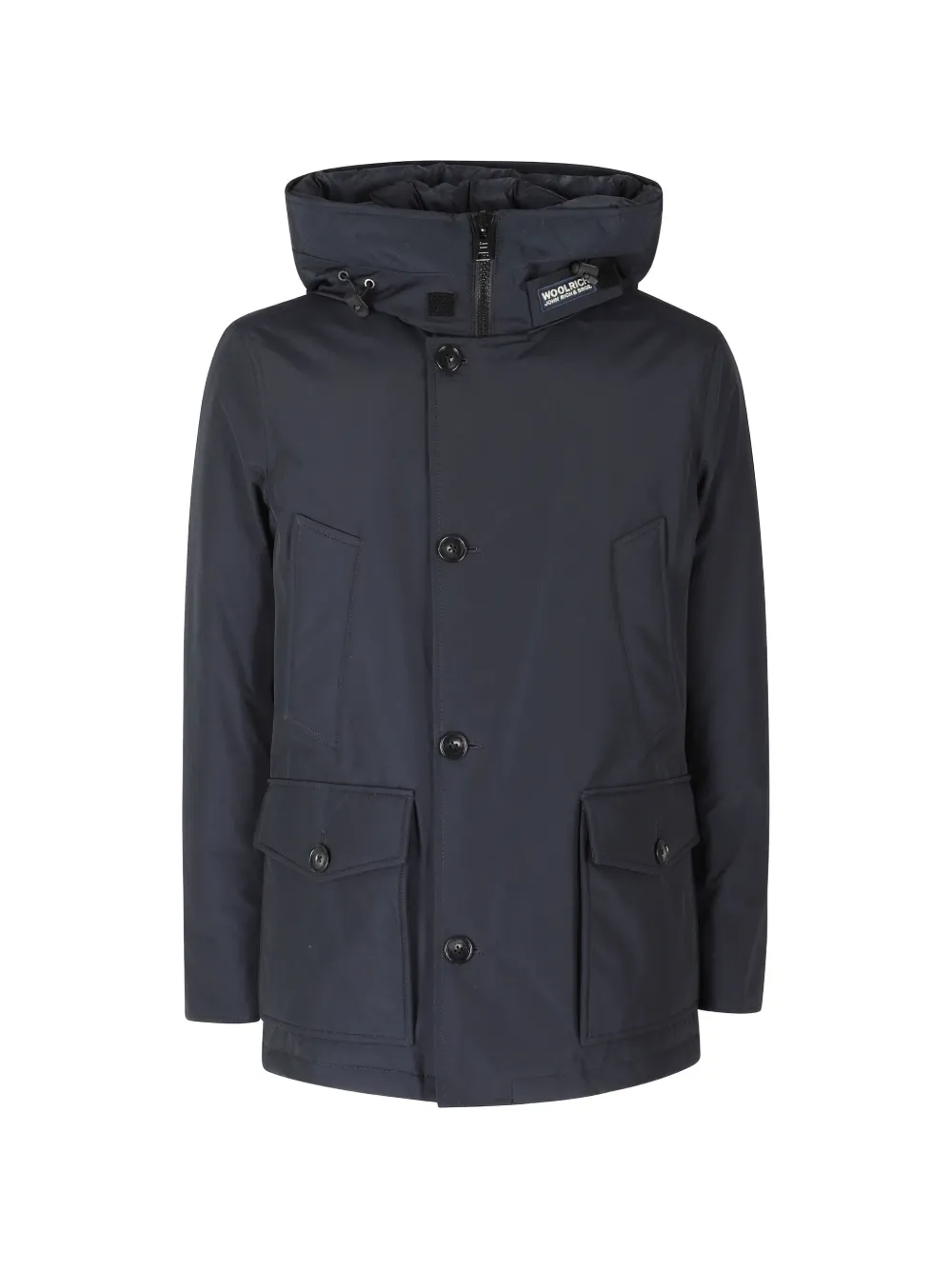 Woolrich Arctic Ramar Cloth hooded parka coat - Blau